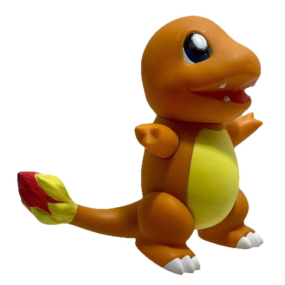 Vintage Pokemon TOMY Monster Mini Action Figurine Charmander Nintendo Toy EUC - Picture 3 of 8